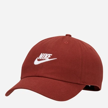 Кепка Nike U Nsw H86 Cap Futura Washed 913011-217 One Size Бордовая (196151081507)