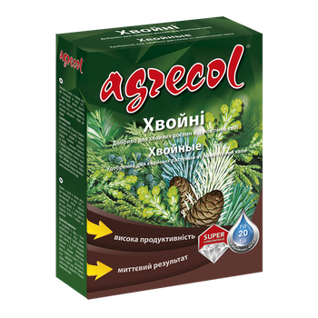 Добриво для хвої від пожовтіння Agrecol 0,25 кг