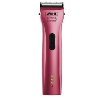 Машинка для стрижки животных Wahl Super Groom Pink