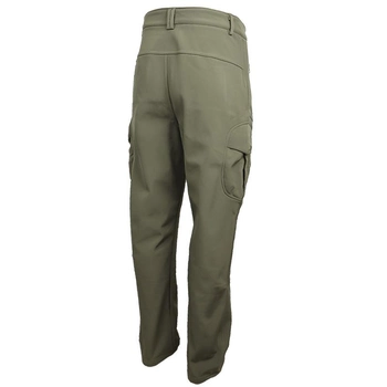 Тактичні штани Lesko B001 Green (2XL) чоловічі демісезонні військові з кишенями водостійкі