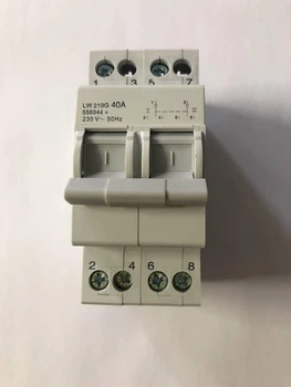 Перемикач |-О-|| 2-пол. LW 219G 40А/230В