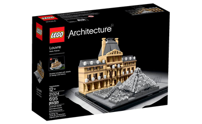 Конструктор LEGO Лувр 695 деталей (21024)