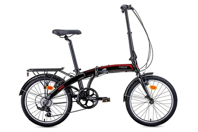 Велосипед Outleap Rio 20", L, складной, 2022, черный
