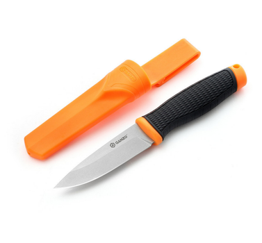Нескладной нож с ножнами Ganzo G806-OR 217 мм оранжевый