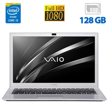 Ультрабук Sony Vaio Pro 13G VJP132F11X / 13.3" IPS / Core i5-5200U (2(4) ядра по 2.2-2.7GHz) / 4GB DDR3 / 128GB SSD / HD Graphics 5500 / WebCam б/у