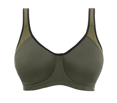 Топ спортивний Freya Active 4892 з формованими чашками та надійною підтримкою 75F Khaki (889501643783 )