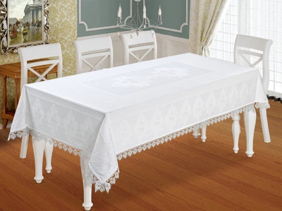 Скатерть Maison Dor Natalee 160х270 см белый