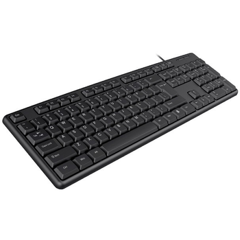 Клавиатура проводная компьютерная HAVIT HV-KB271 USB |104 клавиши| Черный