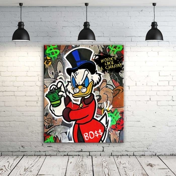 Картина Скрудж Макдак 50x60 см (код :dea 87)