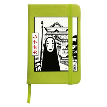 Блокнот А5 Безликий Бог Каонасы Унесённые привидениями (Spirited Away) Салатовый (92288-2648-LM)