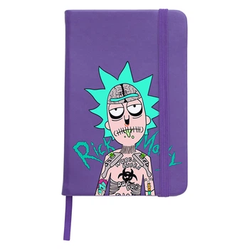 Блокнот А5 Морты Смит Рик и Морты (Morty Smith Rick and Morty) Фиолетовый (92288-2930-PU)