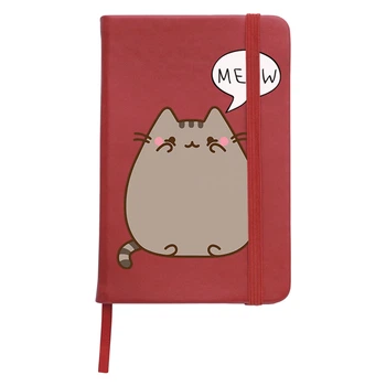 Блокнот А5 Кот Пушин (Pusheen Cat) Красный (92288-2853-RD)