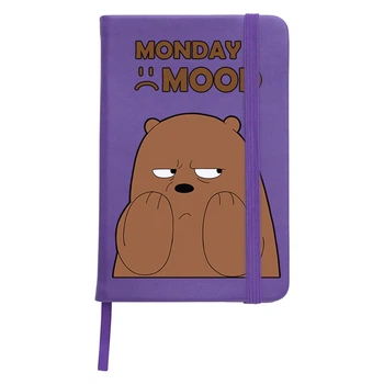 Блокнот А5 Вся правда о медведях (We Bare Bears) Фиолетовый (92288-2900-PU)
