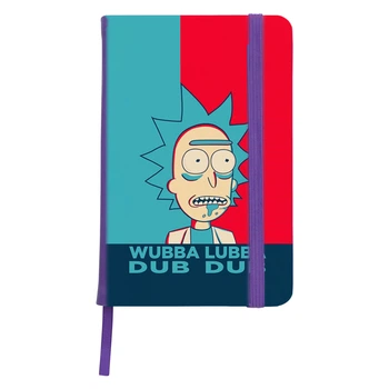Блокнот А5 Рик и Морты (Rick and Morty) Фиолетовый (92288-2689-PU)