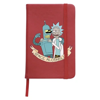 Блокнот А5 Рик Санчез Рик и Морты (Rick Sanchez Rick and Morty) Красный (92288-2943-RD)