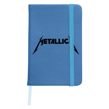 Блокнот А5 Металлика (Metallica) Светло-голубой (92288-1965-SK)