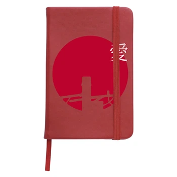 Блокнот А5 Япония (Japan art Minimalism) Красный (92288-3333-RD)