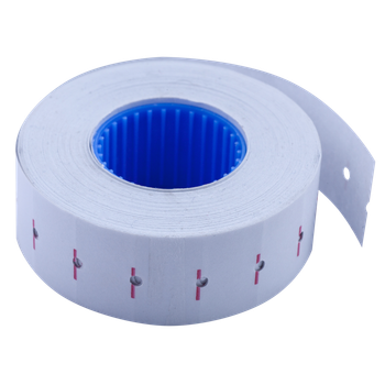 Ценник Buromax 22*12мм (1000шт/12м) прямоугольный внутренняя намотка белый (BM.281101-12)
