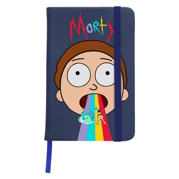 Блокнот А5 Рик Санчез и Морты Смит Рик и Морты (Rick and Morty) Темно-синий (92288-2946-NB)
