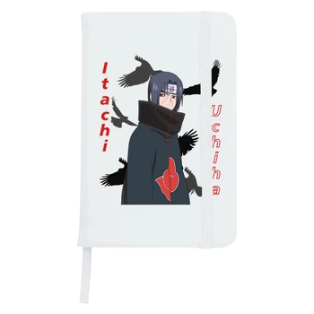Блокнот А5 Итачи Учиха (Itachi Uchiha) Белый (92288-2821-WT)