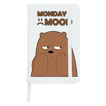 Блокнот А5 Вся правда о медведях (We Bare Bears) Белый (92288-2900-WT)
