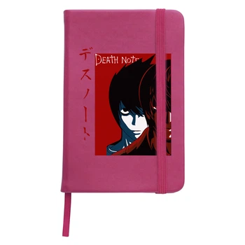 Блокнот А5 Эл Лоулайт и Кира Строительство смерти (Death Note) Малиновый (92288-2655-FU)