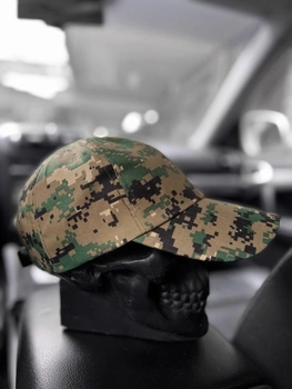Тактическая камуфлированная бейсболка кепка для военных ВСУ Кепка пиксель