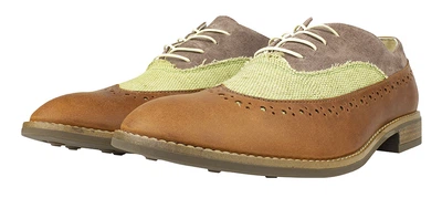 Оксфорди чоловічі коричневі натуральна шкіра Україна Eleven Shoes - розмір 40 (26,2 см) (модель: ES76-643-630)