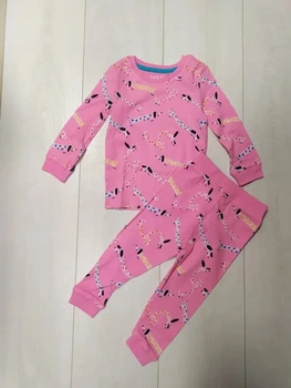 Пижама (кофта+штаны) розовая Собачки M&S 83см (40009840)