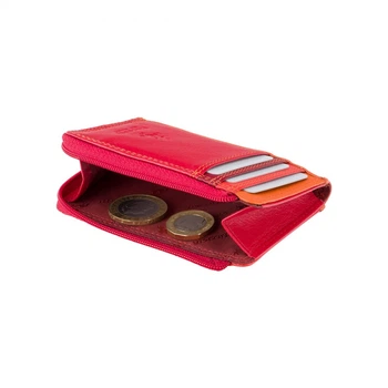 Женский кошелек-картхолдер RB110 RED M темно-красный