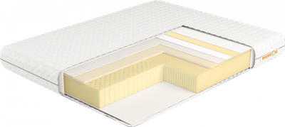 Матрац ортопедичний Безпружинний Musson Эколатекс Memory Soft 80х190