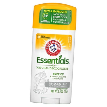 Твердий дезодорант Essentials Solid Deodorant Arm & Hammer 71 г Без запаху (43602001)
