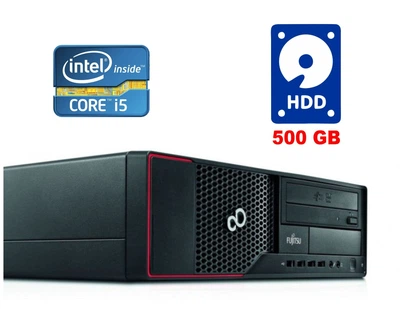 ПК Fujitsu Esprimo E900 E85+ SFF / Intel Core i5-2400 (4 ядра по 3.1 - 3.4 GHz) / 8 GB DDR3 / 500 GB HDD / Intel HD Graphics 2000 / DVD-ROM б/в