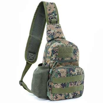 Сумка тактична через плече Smartex 3P Tactical 3 ST-055 jungle digital camouflage (ST223)