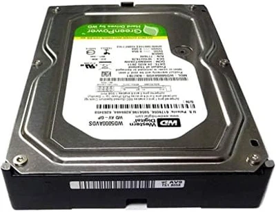 Жесткий диск Western Digital HDD SATA 500Gb WD, 32Mb Caviar Green (WD5000AADS) Refurbished WD5000AADS_