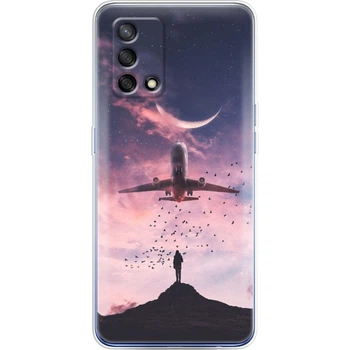 Силіконовий Чохол з Картинкою для OPPO A74 4G Принт (Одного Разу я Полечу) (42792-ysm1698)
