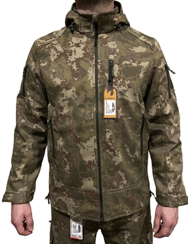 Куртка Тактичний Softshell Tactical (Камуфляж) Combat XL(50) 1110092
