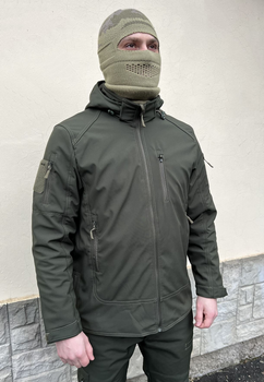 Куртка Тактична Tactical Softshell (Олива) Combat M(46) 1110092