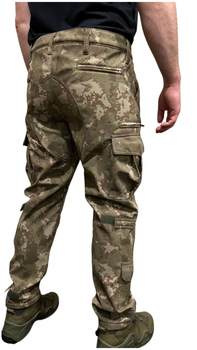 Штани Тактичні Softshell Tactical (Камуфляж) Combat XXL(52) 1110093