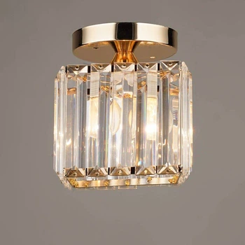 Люстра потолочная хрустальная Light House SR-18528/1H FG D135*H170 золото