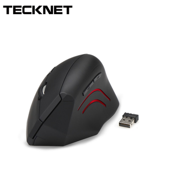 Беспроводная Bluetooth Мышь Вертикальная Tecknet M012 Black