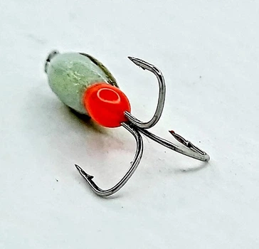 Мормишка вольфр. Start Fishing Чортик 2 світлонакопичувач гач.№18 Gold 2,5 мм 0,3 г 091-025-1-08