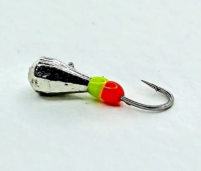 Мормишка вольфр. Start Fishing Гранована фінська крапля з вушком гач.№16 Silver 3,5 мм 0,5 г 059-035