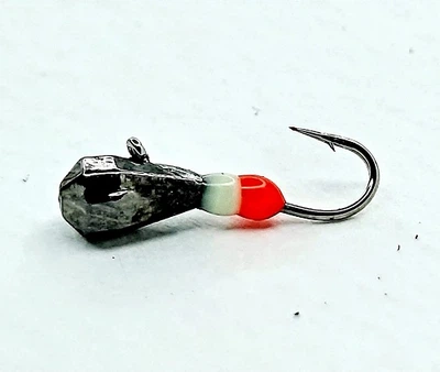 Мормишка вольфр. Start Fishing Гранована фінська крапля з вушком гач.№16 Black 3,5 мм 0,5 г 059-035