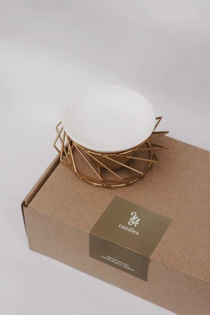 Аромалампа декор Nouvel Amour Candles Gold night
