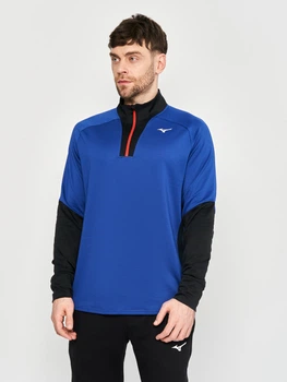 Спортивная кофта мужская Mizuno Warmalite Hz J2Gc251126 S Синяя (5059431332445)