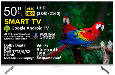 Телевізор PRIME Technics PT 50U12SG9FR