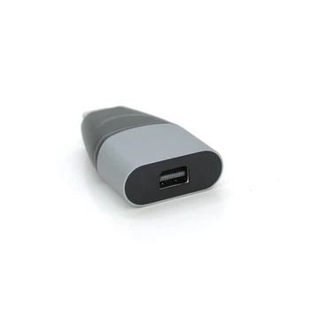 Переходник Type-C (папа)/Mini Display Port(мама) Black-gray