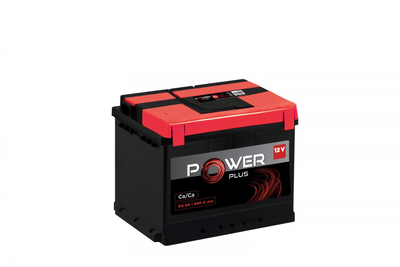 Аккумулятор Power Plus 6СТ-60Ah Аз 480А(0) L2