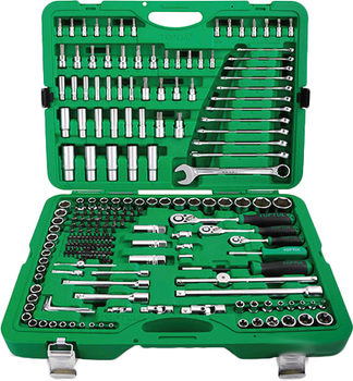 Набор инструмента Toptul 1/4"-3/8"-1/2" 216 предметов (GCAI216R)